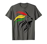 Rasta Reggae Lion Art per Rastafari Lover Camiseta