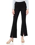 JDY Bonito pantalón Acampanado con Abertura Jrs Noos, Negro, M para Mujer