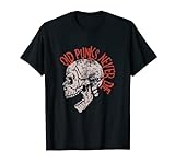 Old Punks Never Die Punk Lovers Groovy Retro Punk Rock Música Camiseta