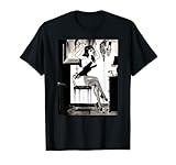 Hot Pin Up Girl en lencería y tacones-Retro Pinup Girl Camiseta