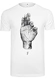 Famous Stars And Straps Fms Sign Tee, Camiseta Hombre, Blanco, M