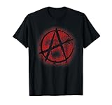 Diseño de símbolo de anarquía roja, anarquismo, punk Camiseta