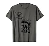 Punk's Not Dead Skull, camiseta punk rock Camiseta