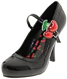 Pleaser Cutie10/bpt - Zapatos de Tacón Mujer, Negro (Black), 35 EU (2 UK)