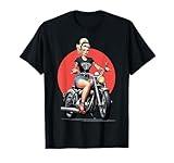 Chica Vintage Pin-Up Camiseta