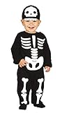FIESTAS GUIRCA Disfraz de esqueleto para niña para disfraz de terror, 2 años