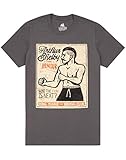 Peaky Glericers T Shirt Hombre Adultos Arthur Shelby Poster Boxing Club Grey Top M