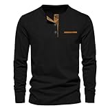 Mymyguoe Calaveras Camiseta de manga larga para hombre, sudadera oversized cálida para deportes de invierno, suéter con cuello redondo, cómodo y cálido, suéter de invierno, ropa para el hogar,