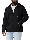 G-STAR RAW Premium Core Hooded Zip Sweater Sudadera con Capucha, Negro (Dk Black C235-6484), M para Hombre