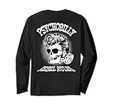 Rockabilly Hombre Mujer Motera Ropa Calaveras Moteros Manga Larga