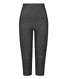 Hell Bunny - Pantalón corto para mujer, diseño de rayas Negro L