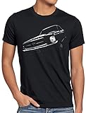 style3 Classic Pony Car Camiseta para Hombre T-Shirt ANHANG_ES, Talla:XL