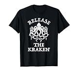 Liberar el Octopus Monstruo del Mar Kraken Camiseta