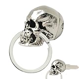 Clave De Cráneo De Demonio - Cubierta De Llave De Cabeza De Calavera - Cubierta De Llave De Calavera De Metal Punk Gótico Único No Para Su Motocicleta, Automóvil Y, Por Supuesto, Las Llaves De La