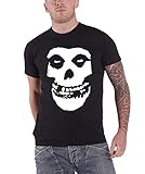 Collectors Mine The Misfits-Skull Camiseta, Negro, XXL para Hombre