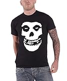 Collectors Mine The Misfits-Skull Camiseta, Negro, XXL para Hombre