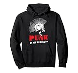 Punk Is My Religion I Punker & Anarchy para Punk Rock Sudadera con Capucha