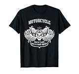 Calavera Motera Camiseta