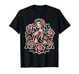 Rockabilly Mujer, Rockabilly Hombre, Pin-Up Rockera Camiseta