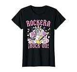 Rockera, Unicornio Rock On, Rockera Niña Camiseta