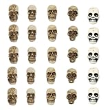 20 Piezas Calaveras, 5 Piezas Cabezas De Fantasmas, Diademas Decorativas De Halloween, Accesorios De Decoración Navideña, Mini Accesorios De Calavera