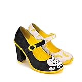 Hot Chocolate Design Chocolaticas Monkey Business Tacon Mary Jane para Mujeres Multicolor HCD 38