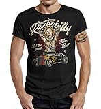 Rockabilly Let The Good Times Roll - Camiseta Negro XXL