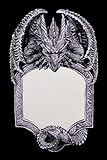 Dragones Espejo de Pared - Seelenwächter Gótico Espejo Figura Fantasía