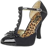 Pin Up Couture Smitt10/bmcsue-bpt Zapatos de Tacón Mujer, Negro (Black), 36 EU (3 UK)