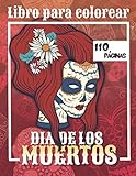 Libro para colorear - Dia de los Muertos: Calaveras de Azúcar | 60 colorerados para adultos | 110 páginas | de tamaño grande