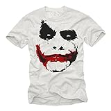 MAKAYA Camiseta Joker Hombre Negro S