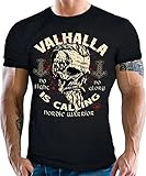 Camiseta para hombre para los fans de los vikingos del Nordmann Keltic: Walhalla is calling, Warrior, XXL
