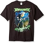 Megadeth - Camiseta - Hombre de Color Negro de Talla XX-Large - Rockabilia Photo (Camiseta) XX-Large Nero