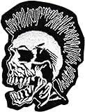 Punk Skull Exploited Sew-on Iron-on Patches Embroidered Applique Badge by thaipatches